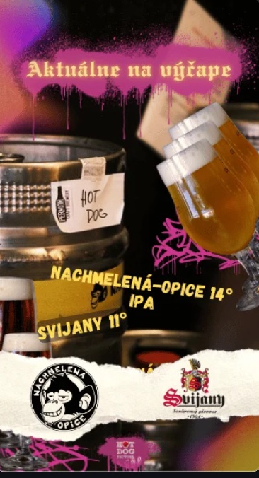 Instagram storka Hotdogfactory - aktuálne na výčape